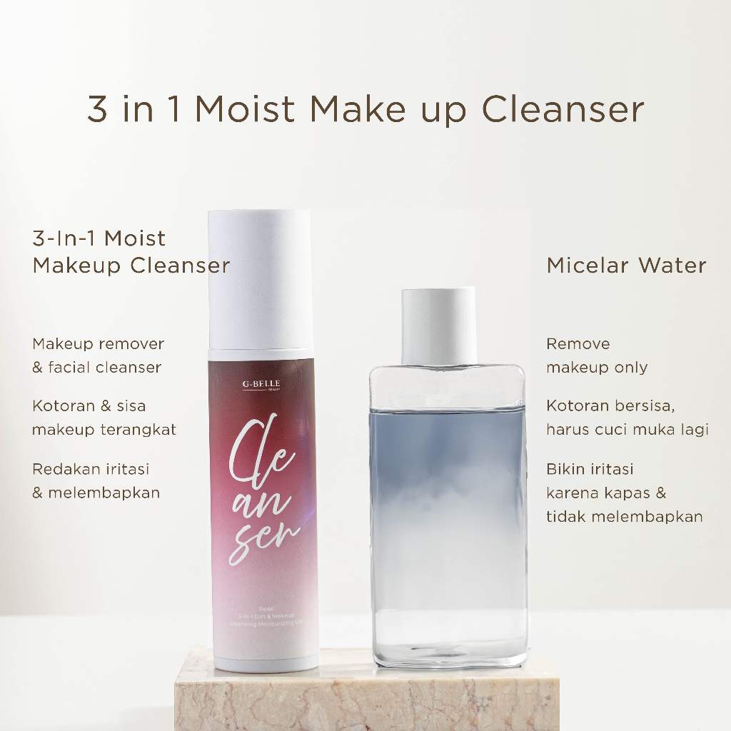 Rose 3-in-1 Dirt & Makeup Moisturizing Gel