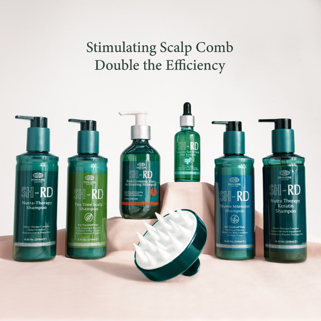 Scalp Comb | Stimulasi Pertumbuhan Rambut & Scalp Relaxation Massager for Hair Growth