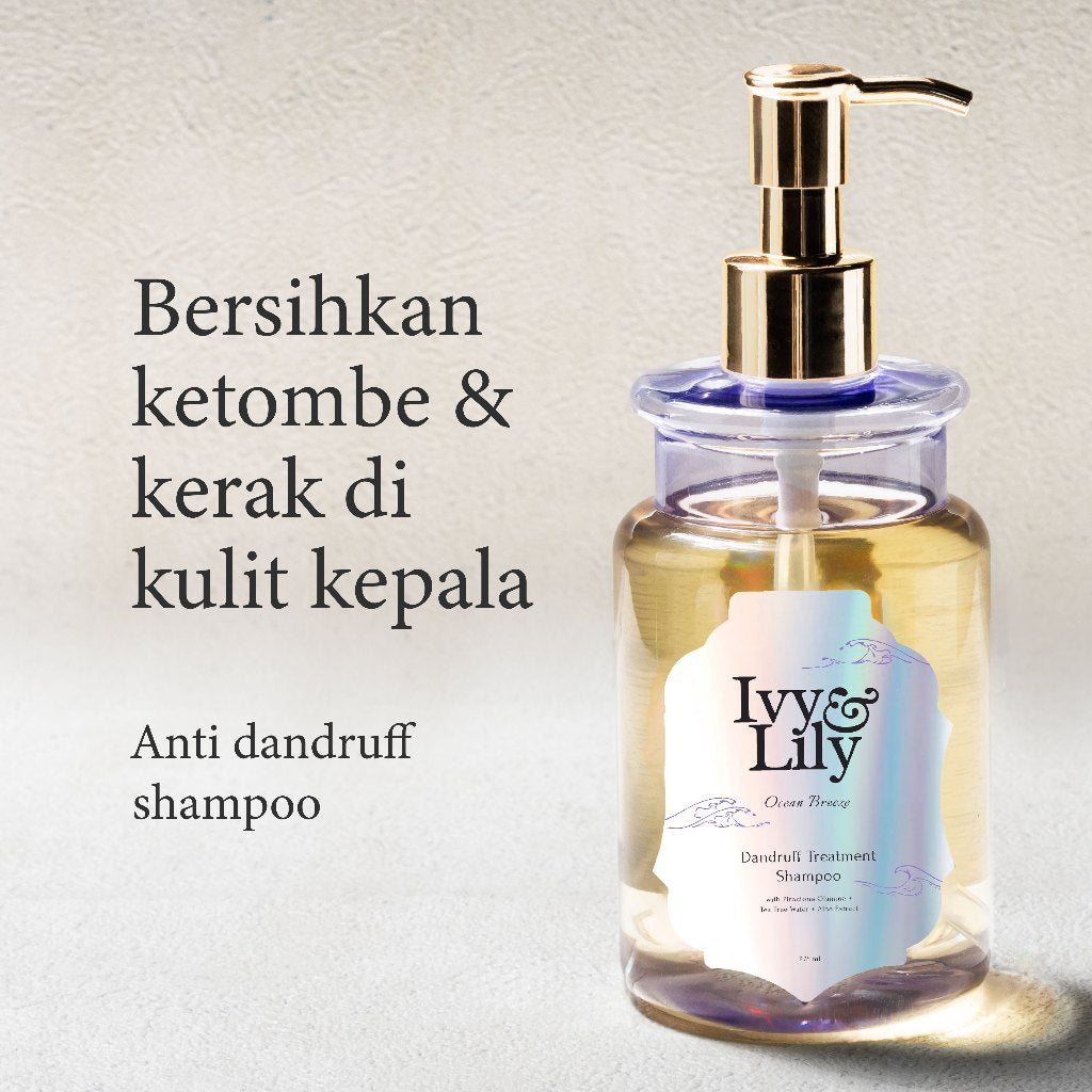 Ivy Lily Dandruff Treatment Shampoo Perawatan Rambut | Gatal | Ketombe Basah | Ketombe kering | Kering | Sensitive Scalp | Haircare