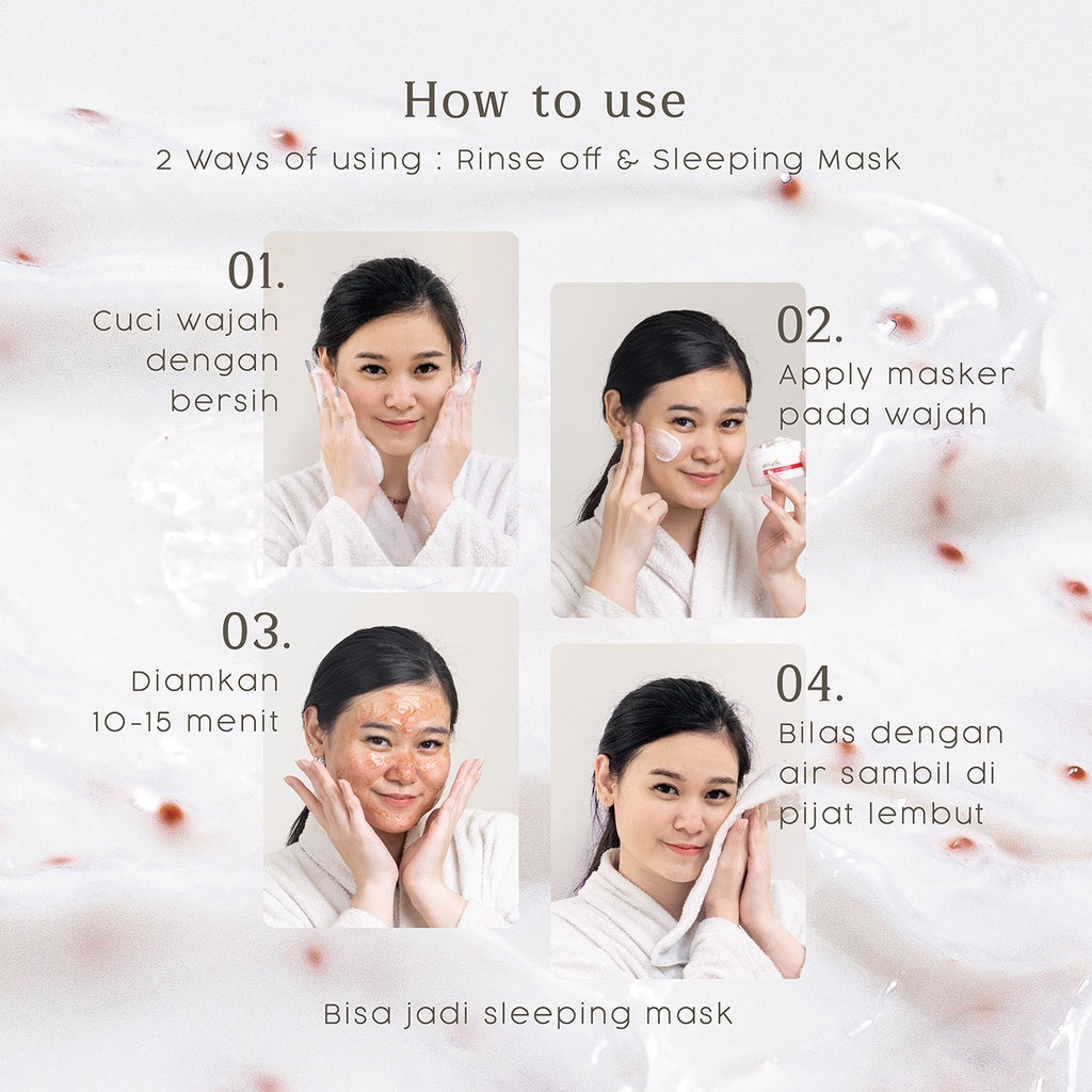 POLYNIA - Pomegranate Revitalizing Mask 100ml