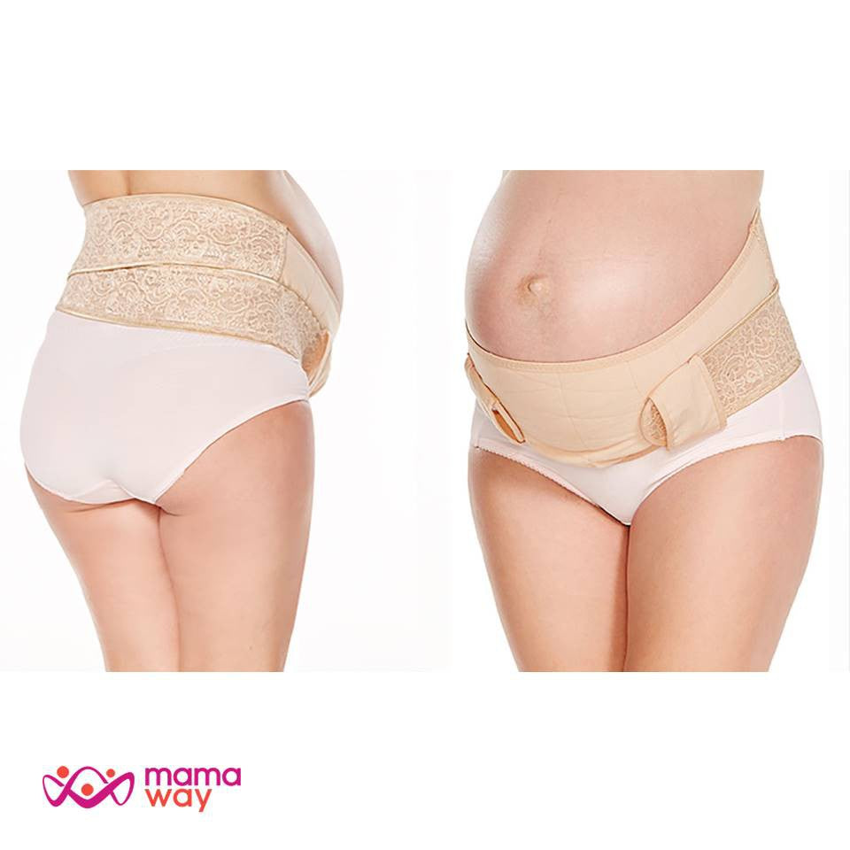 Mamaway / SERTIFIKASI AMAN Bye Sakit Punggung / Korset Hamil Penyangga Perut Ergonomic/Standar Medis