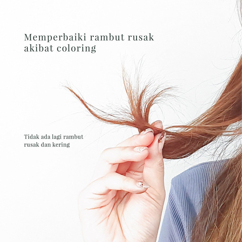 SHRD Protein Cream 150ml | Perawatan Rambut Kering, Rontok, Rusak | Vitamin Rambut & Heat Protector