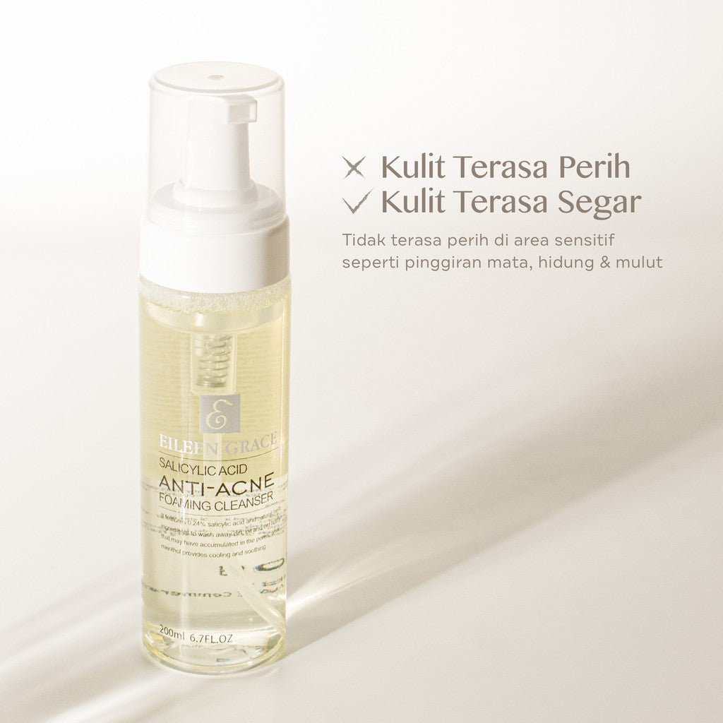 EILEEN GRACE - Salicylic Acid Anti-Acne Foaming Cleanser 200ml