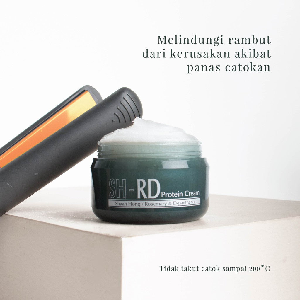 SHRD Protein Cream 5ml | Vitamin Rambut & Heat Protector | Perawatan Rambut Kering Kusut Ngembang