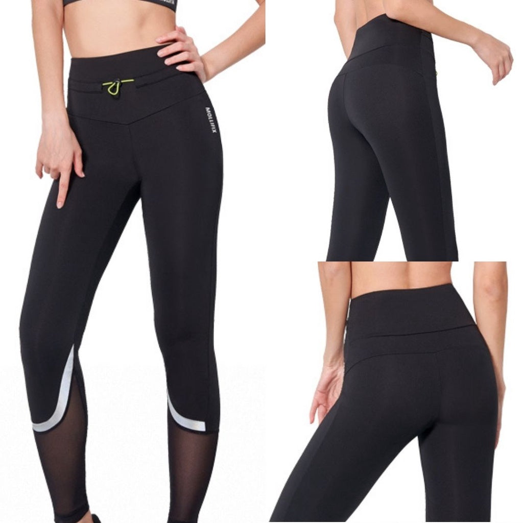 Mollifix | Water & Land Quick Dry Leggings | Super Elastis | Anti Robek | Tahan Gesekan | High Waist Legging
