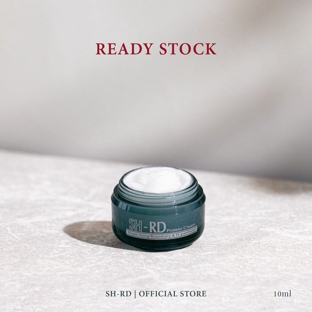 SHRD Protein Cream 50ml | Perawatan Rambut Kering, Rontok| Vitamin Rambut & Heat Protector