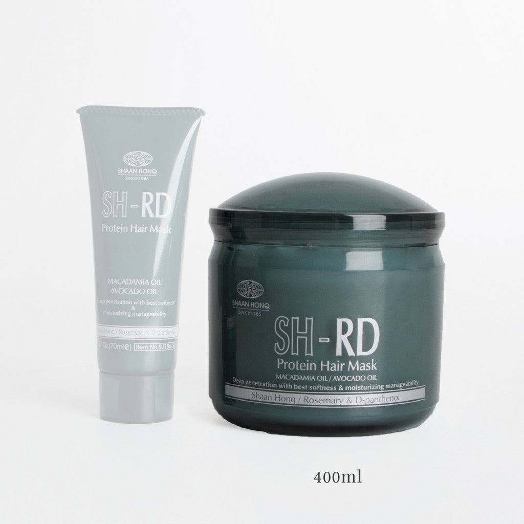 SHRD Protein Hair Mask with Keratin Avocado & Macadamia Oil | Perawatan Rambut Rontok Kering Rusak