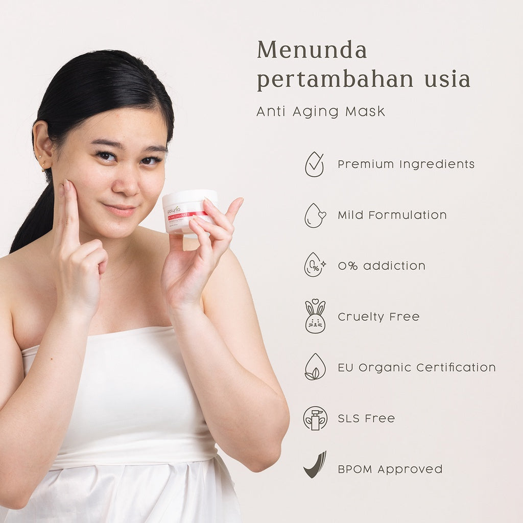 POLYNIA - Pomegranate Revitalizing Mask 100ml