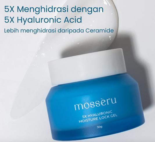 Mossèru 5x Hyaluronic Moisture Lock Gel & Tranexamic Bright Booster Serum