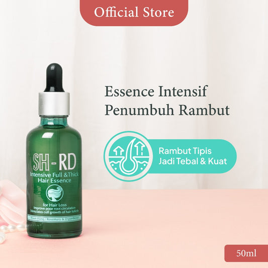 SH-RD Essence Intensif Penumbuh Rambut 50ml | Hair Essence | Penumbuh Rambut | Hair Fall | Rambut rontok | Rambut tipis | Kebotakan | Sensitive Scalp | Volumizing & Anti Lepek | Haircare