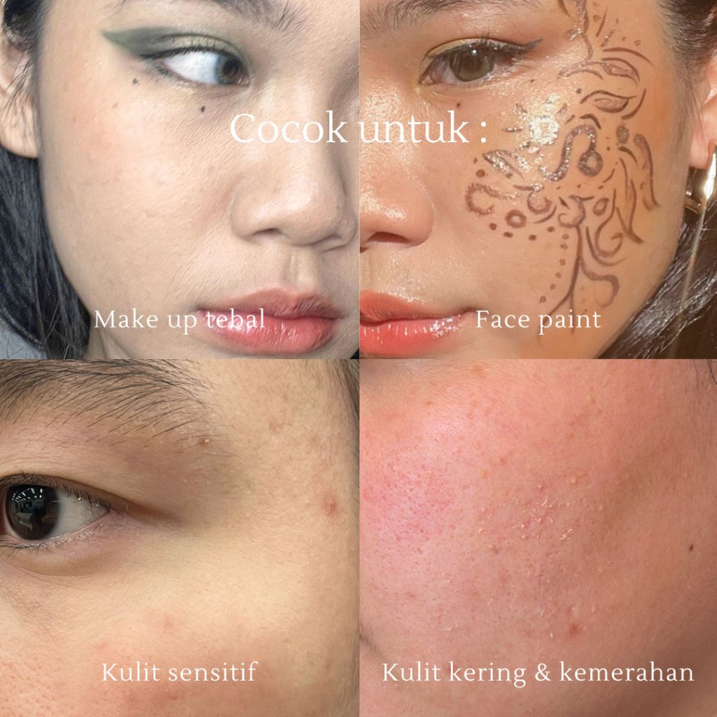 GBELLE | Make up remover & facial wash - LAVENDER 120 ml | Pembersih makeup waterproof tanpa residu | Cleansing gel | Acne Prone Skin | Kerutan | Kulit Sensitif | Kulit Kering | Lavender Oil