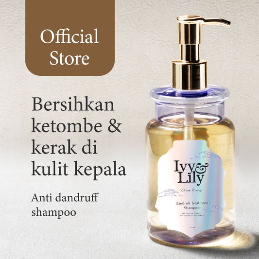 Ivy Lily Dandruff Treatment Shampoo Perawatan Rambut | Gatal | Ketombe Basah | Ketombe kering | Kering | Sensitive Scalp | Haircare