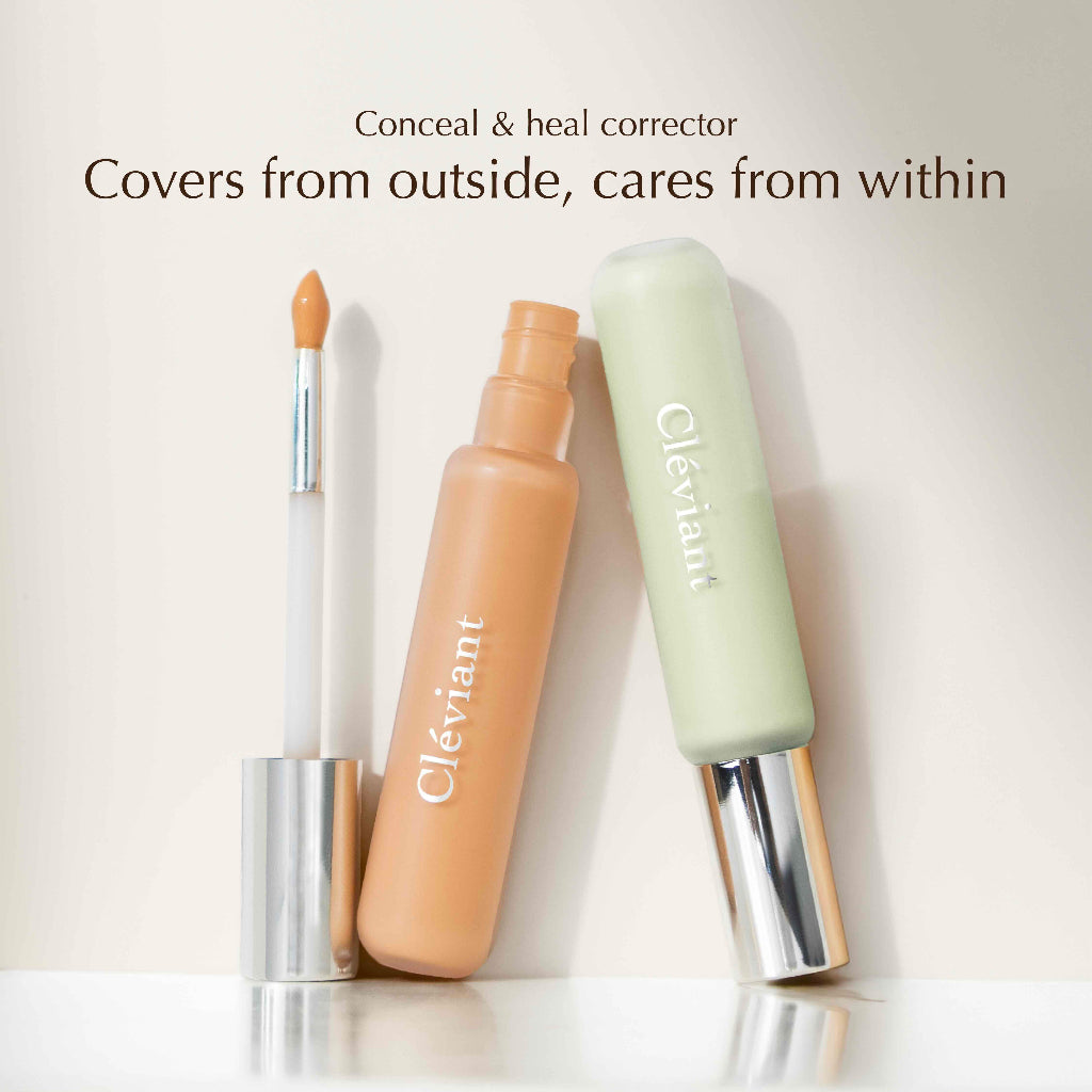CLÉVIANT - NEW Corrector - Panthenol All Day Corrector | Netralkan Kemerahan | Cover Acne |  Samarkan Kantung Mata Gelap | Blur Dark Spot | Dark Circle