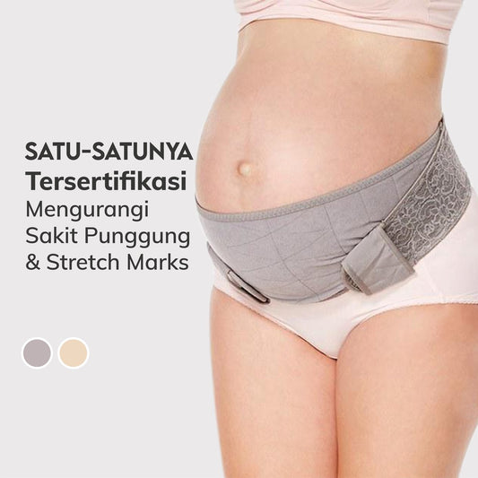 Mamaway / SERTIFIKASI AMAN Bye Sakit Punggung / Korset Hamil Penyangga Perut Ergonomic/Standar Medis