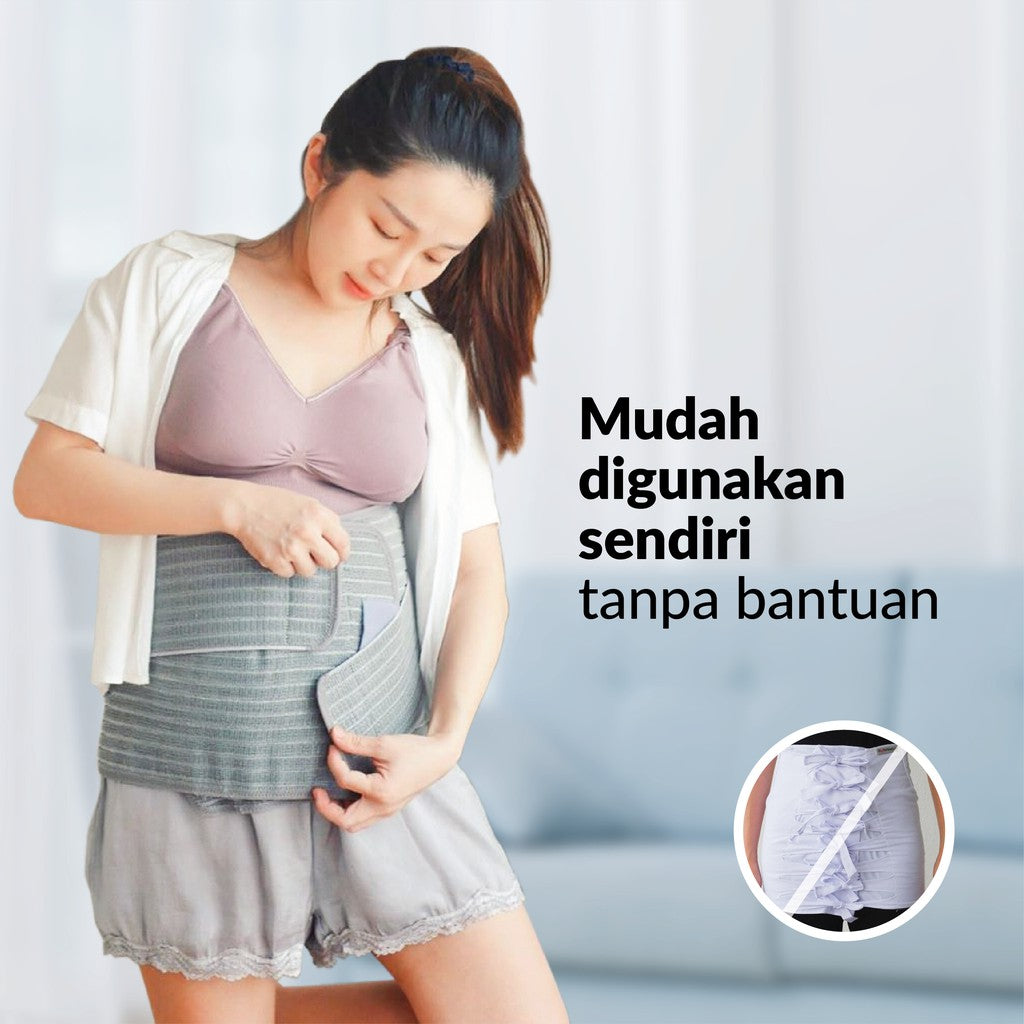 Mamaway / FAST SLIM Antibakteri & Aman untuk Caesar / Korset Pelangsing Pasca Melahirkan Nano Bamboo