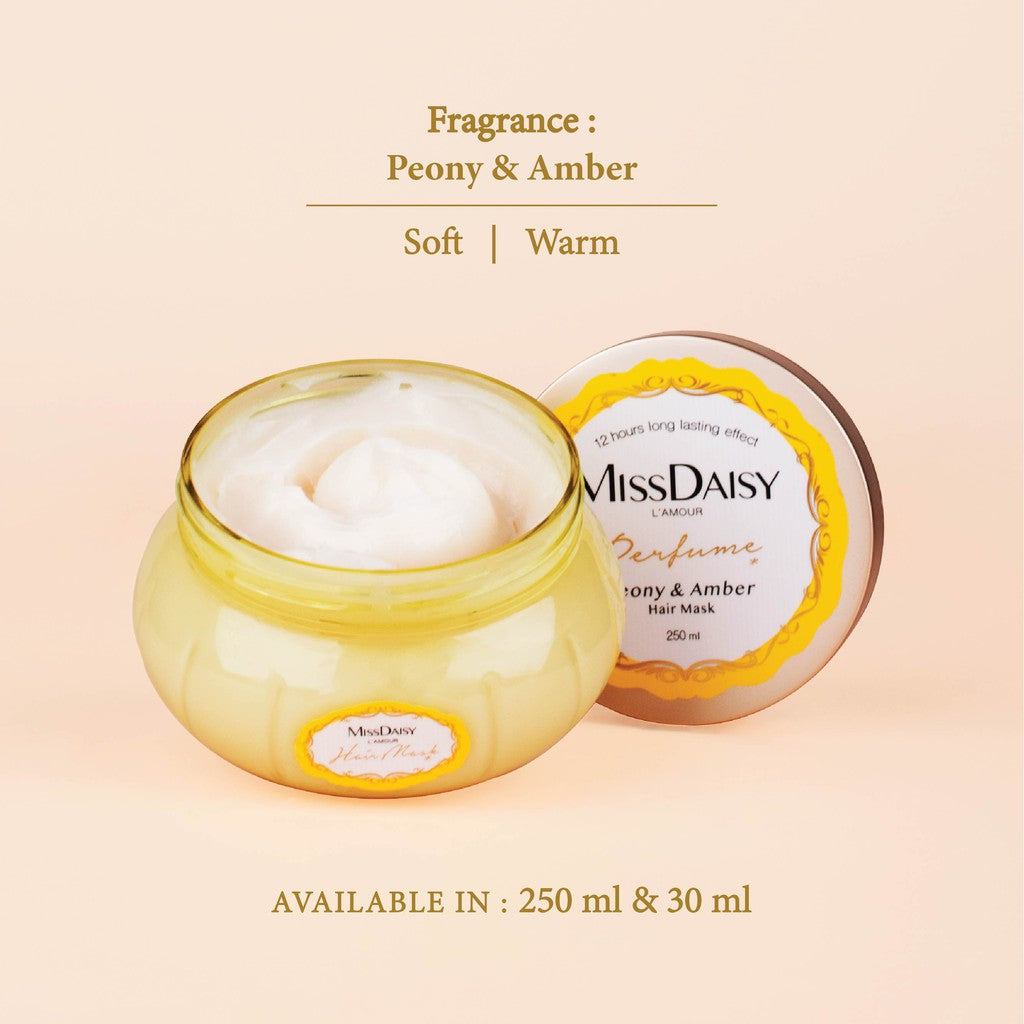 [BEST SELLER] MISS DAISY | Rambut Halus Anti Lepek | Wangi Tahan Lama | French Perfume Hair Mask