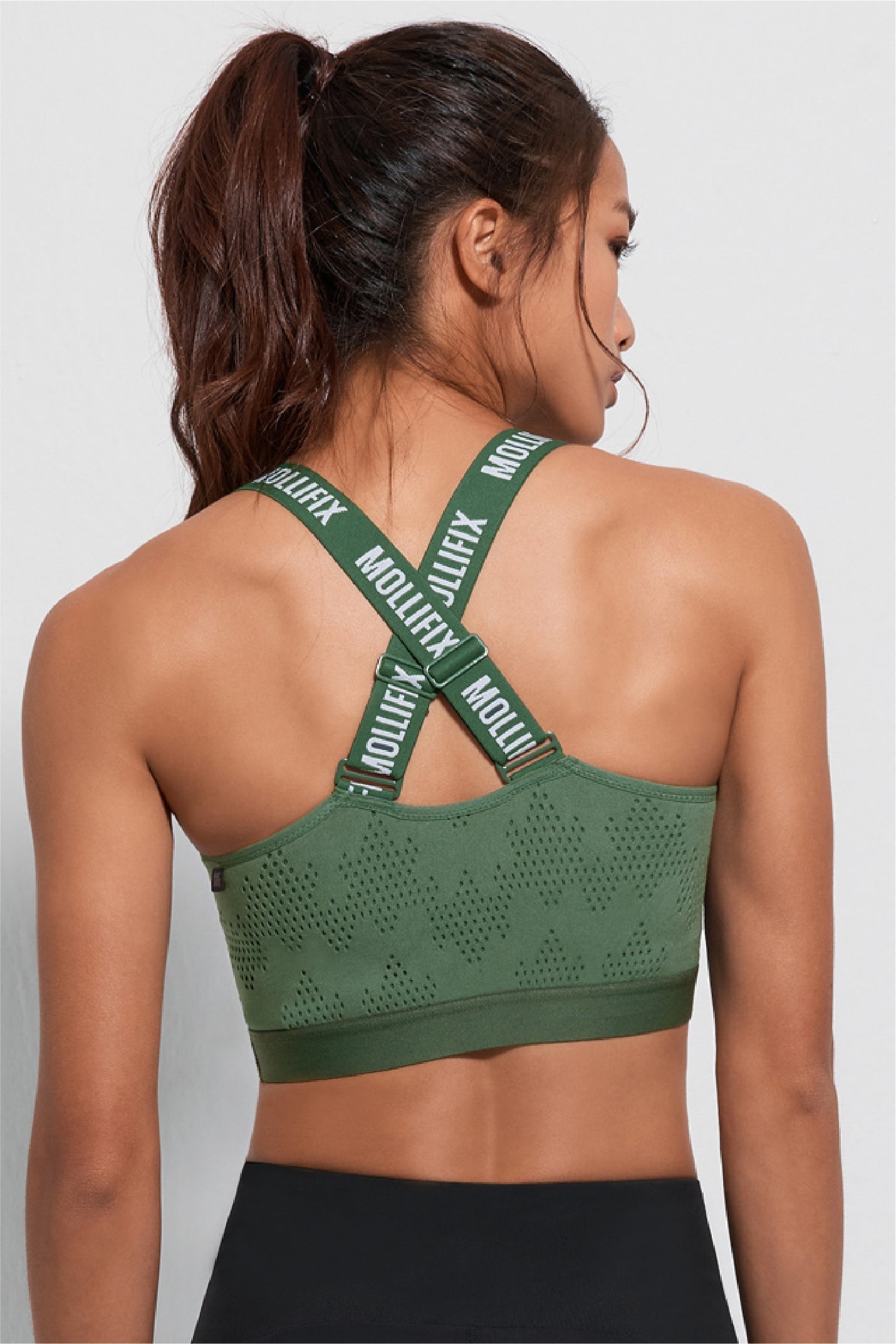 Crossback Seamless - Forest Green