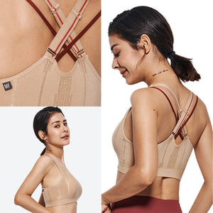 Open image in slideshow, Mollifix | Ultrasoft Strappy - 2in1-Bebas Sakit Dada Terbentuk - Hold Me Bra Harian - Fix Pad
