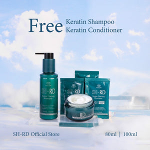 Open image in slideshow, Collagen Shampoo 100ml + Keratin Conditioner 100ml + Protein Cream 10m
