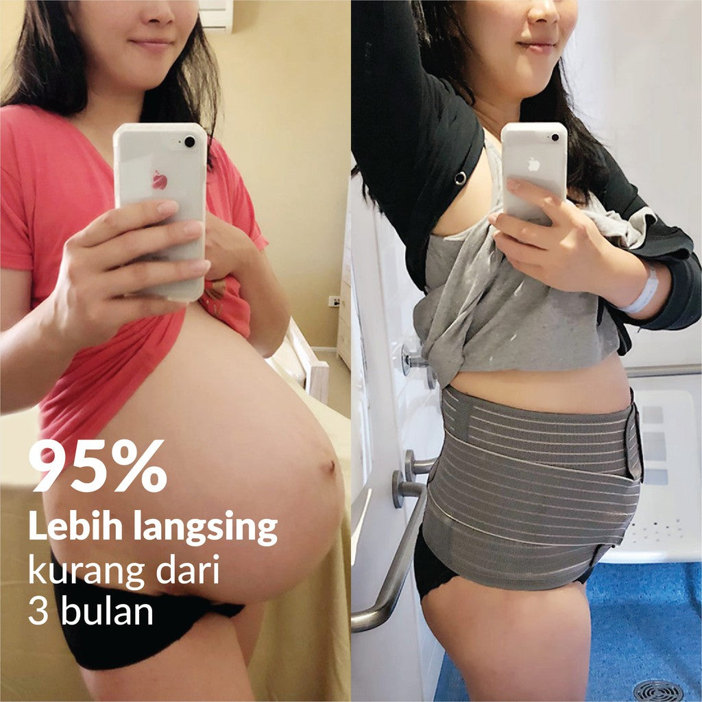 Mamaway / FAST SLIM Antibakteri & Aman untuk Caesar / Korset Pelangsing Pasca Melahirkan Nano Bamboo