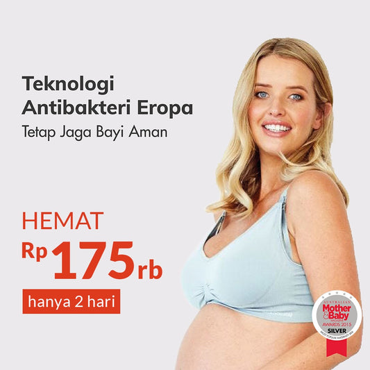 Mamaway / ANTIBAKTERI Anti Bocor Tahan Lama, Mengangkat Payudara  / Bra Hamil & Menyusui Responsive