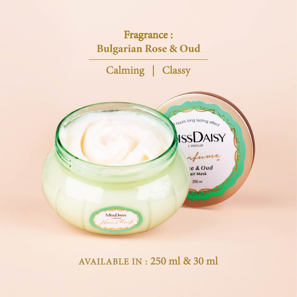 [BEST SELLER] MISS DAISY | Rambut Halus Anti Lepek | Wangi Tahan Lama | French Perfume Hair Mask